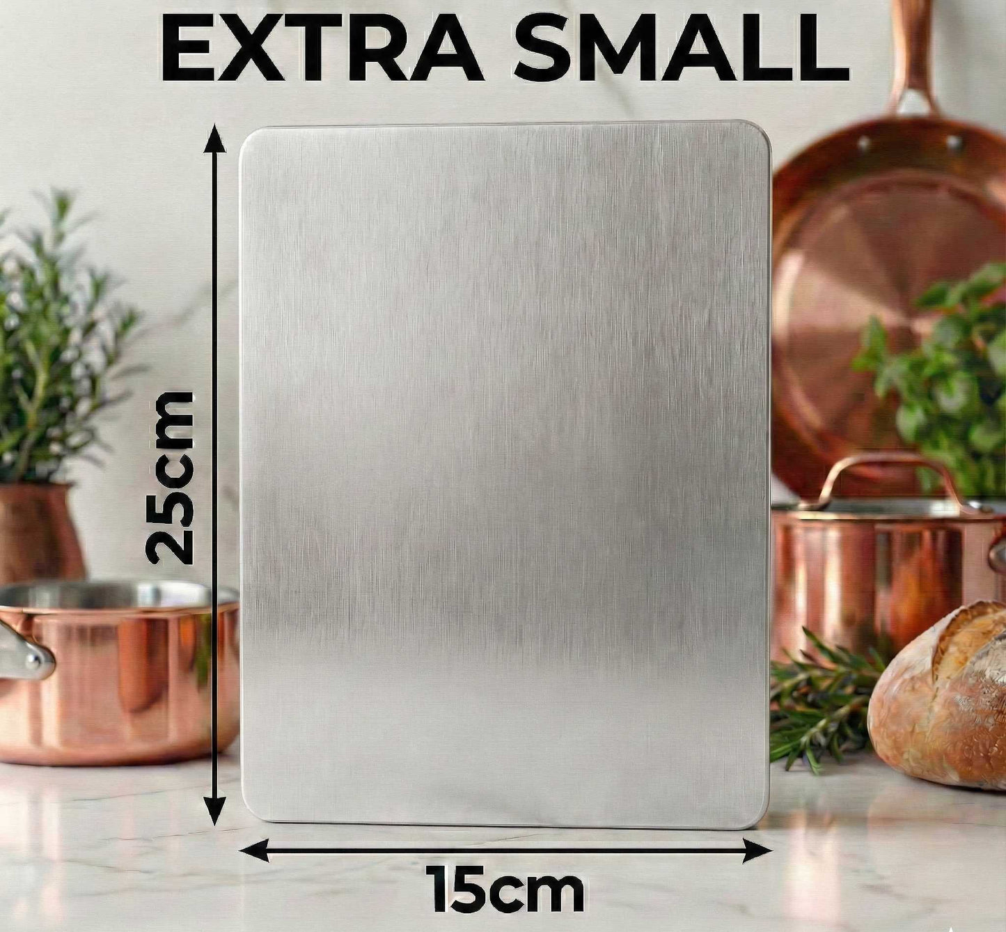 Titanium Cutting Boards - 100% Anti-Bacterial, Germ-Proof & Dishwasher-Safe