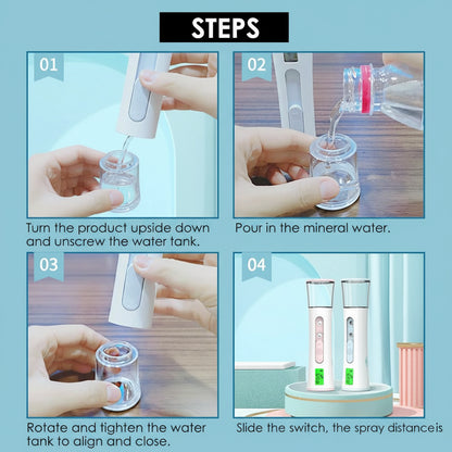 Double Ultrasonic Nano Facial Sprayer & Mister