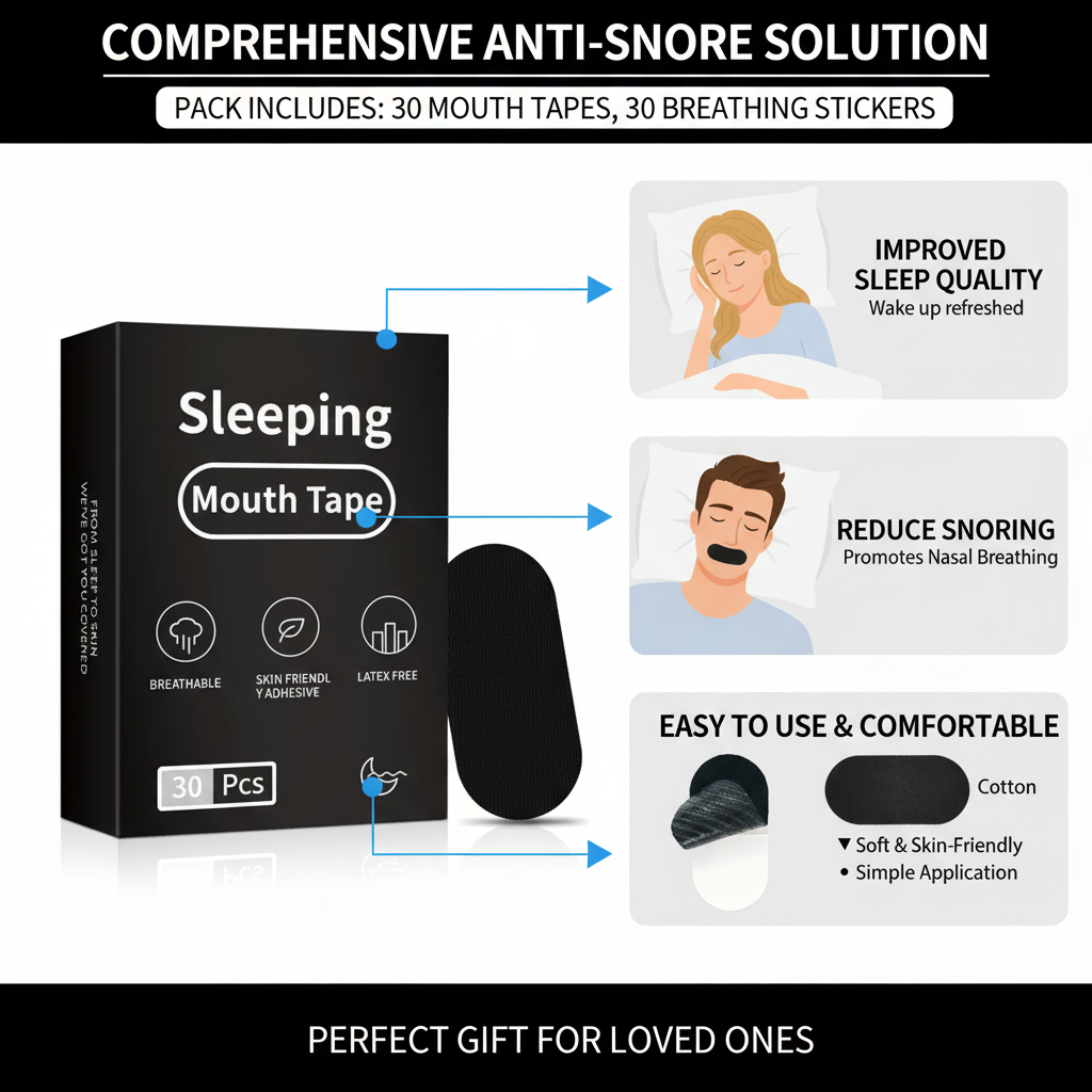 Anti-Snoring Mouth Tape