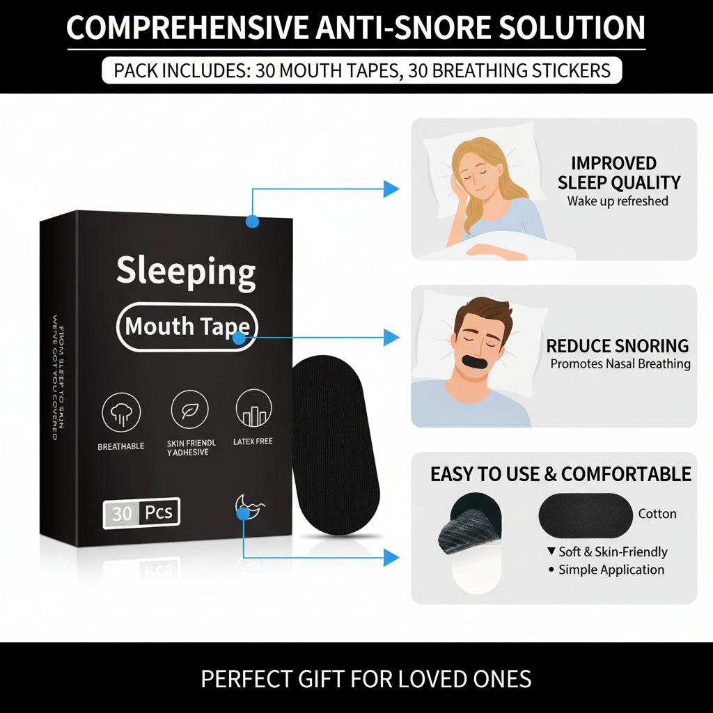 Anti-Snoring Mouth Tape