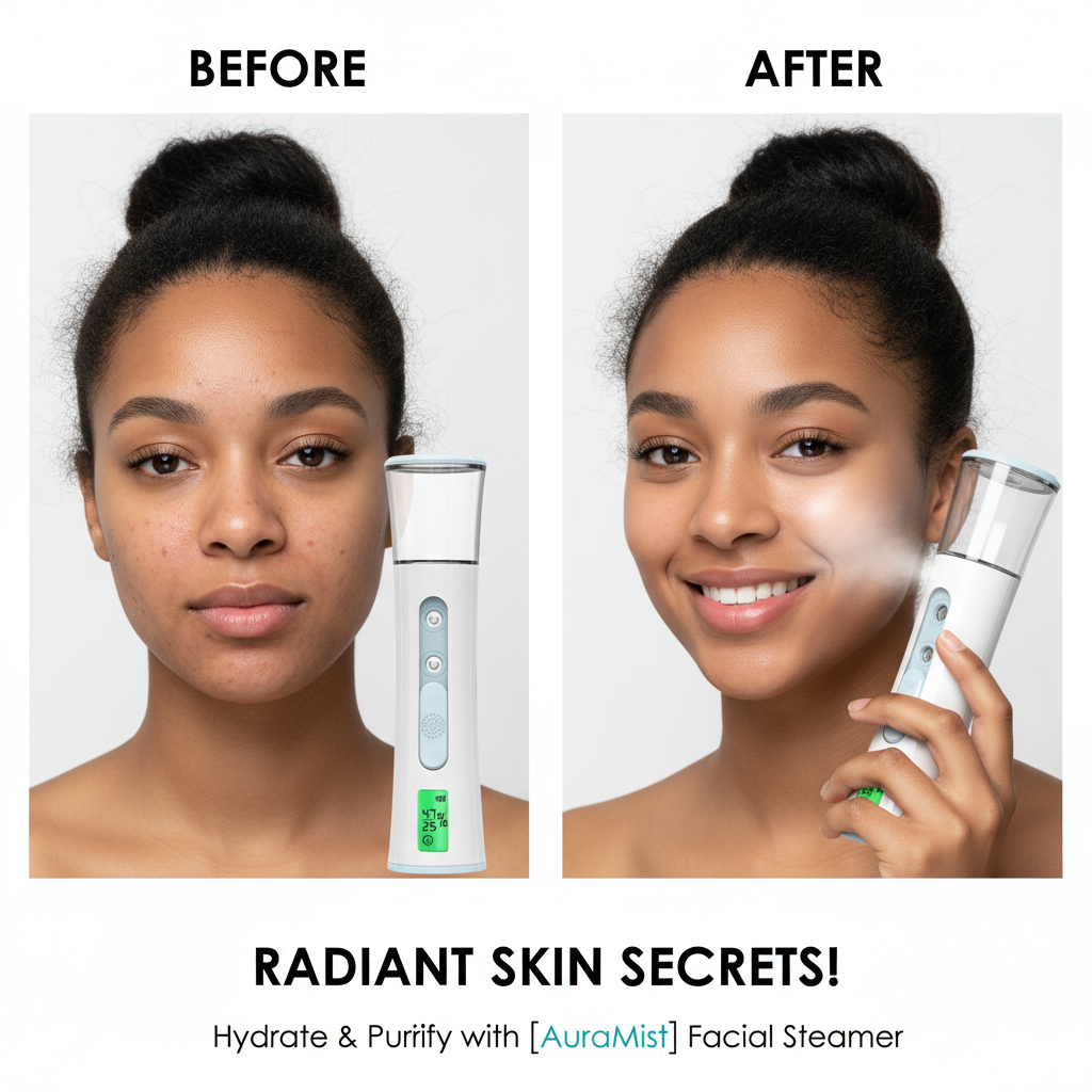 Double Ultrasonic Nano Facial Sprayer & Mister