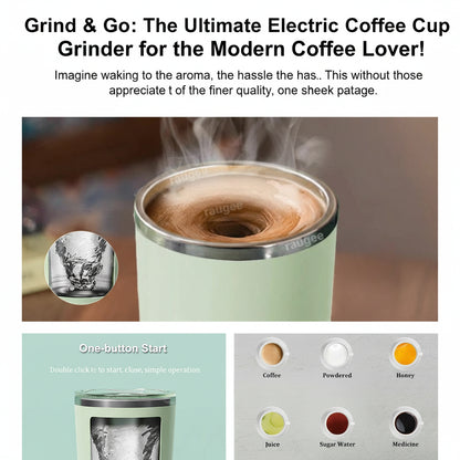 Rechargeable Electric Coffee Grinder