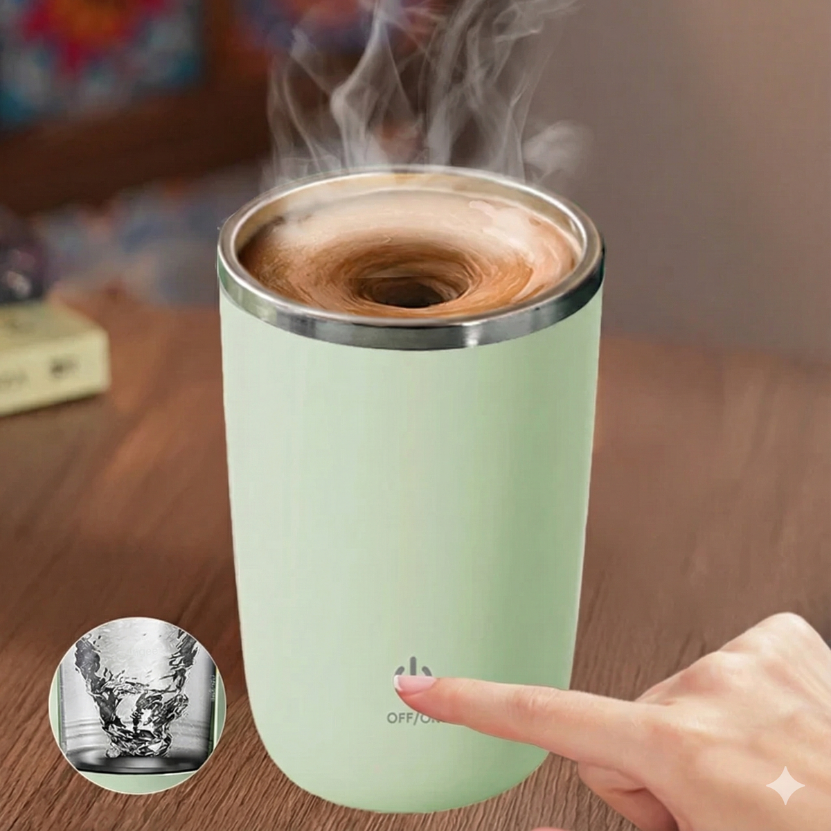 Rechargeable Electric Coffee Grinder