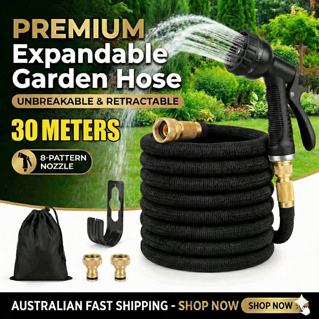 The Unbreakable Garden Hose - Un-Kinkable & Retraceable