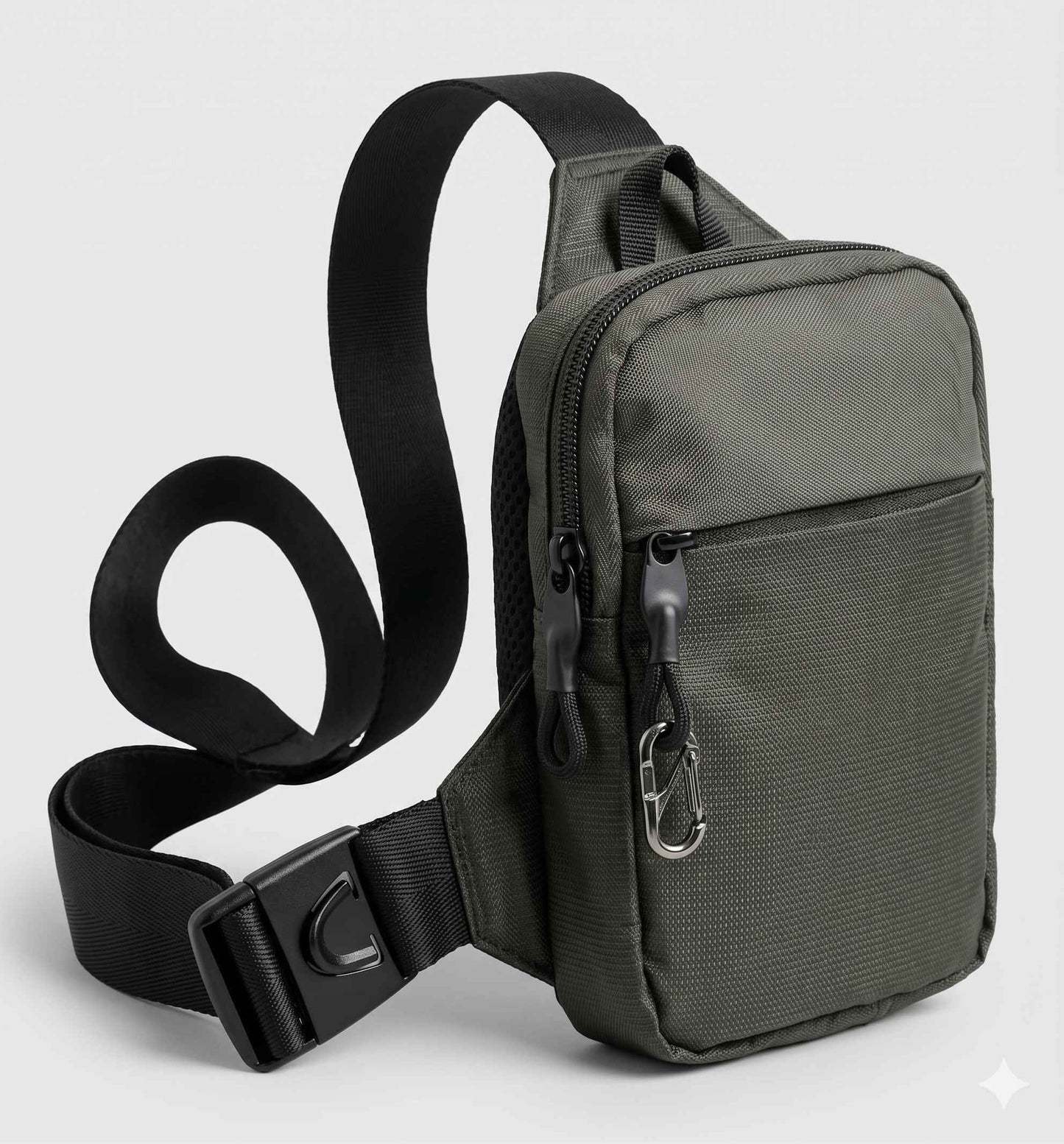 Anti-Theft Crossbody Travel Sling Bag - RFID Blocking & Weatherproof