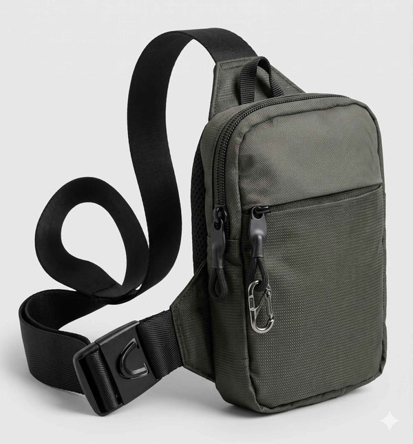 Anti-Theft Crossbody Travel Sling Bag - RFID Blocking & Weatherproof