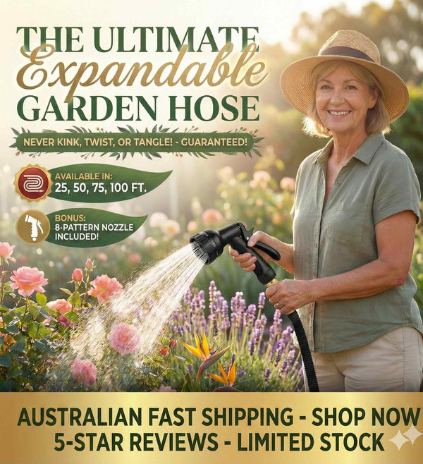 The Unbreakable Garden Hose - Un-Kinkable & Retraceable