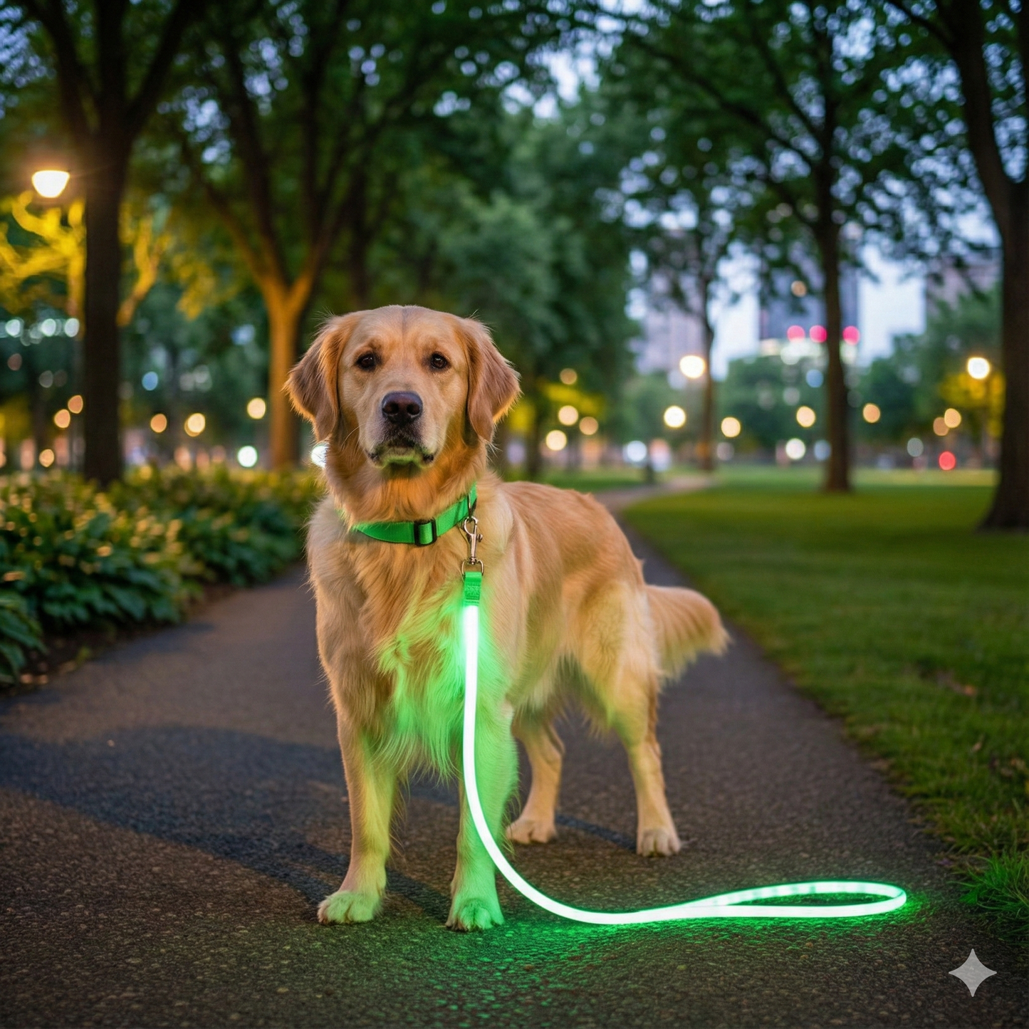LED Luminous Light Up Dog Leash