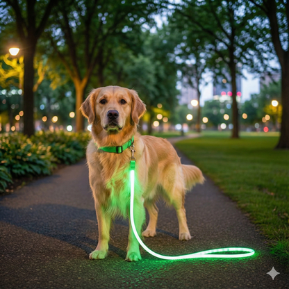 LED Luminous Light Up Dog Leash