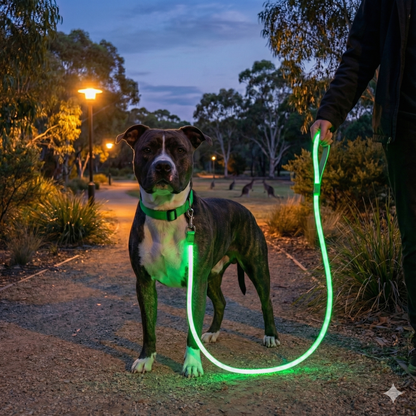 LED Luminous Light Up Dog Leash