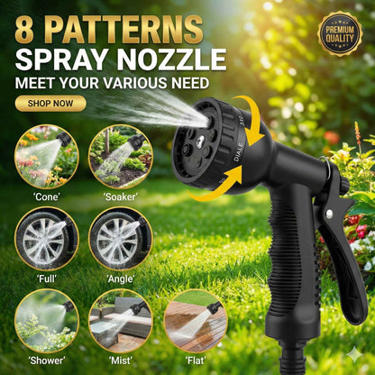 The Unbreakable Garden Hose - Un-Kinkable & Retraceable