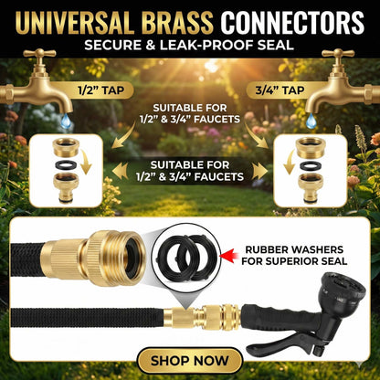 The Unbreakable Garden Hose - Un-Kinkable & Retraceable