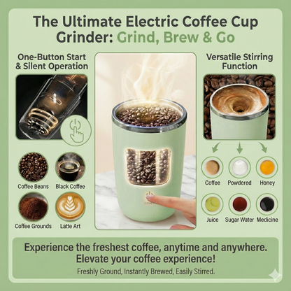 Rechargeable Electric Coffee Grinder