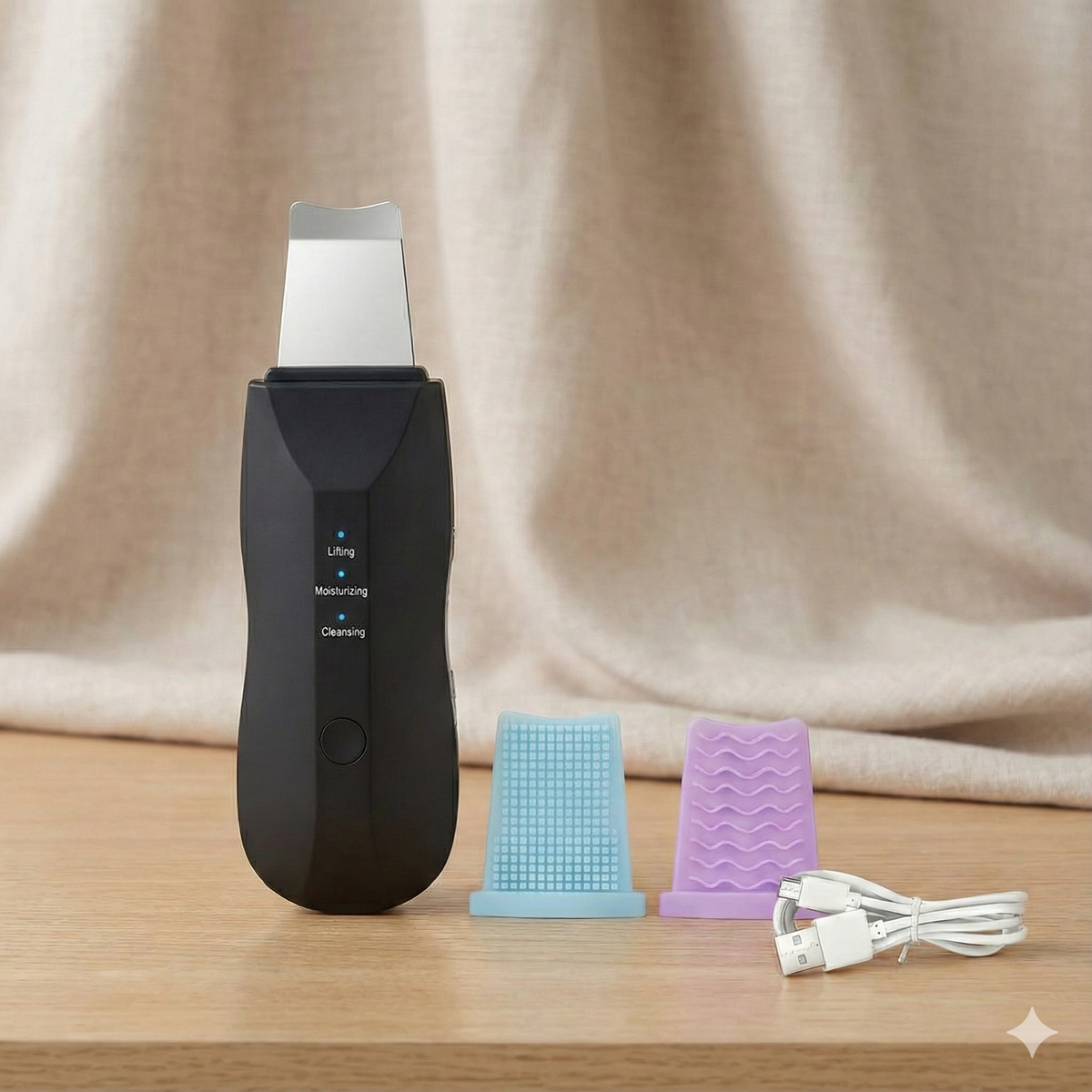 Ultrasonic Skin Deep Pore Vibrating Blackhead Scrubber