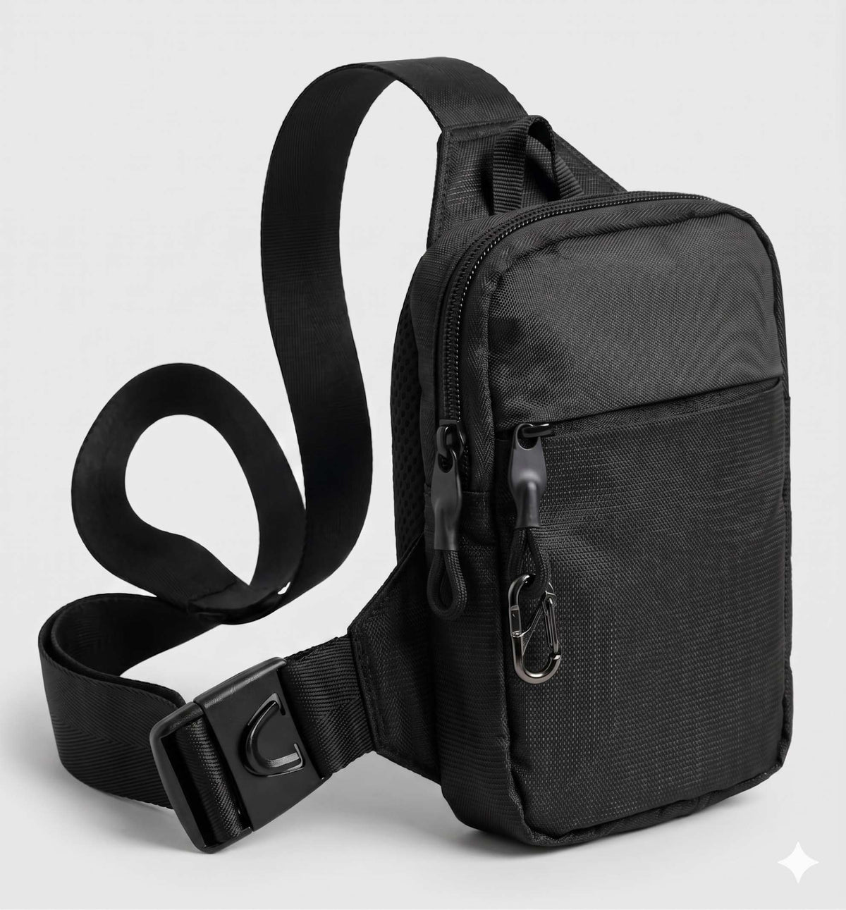 Anti-Theft Crossbody Travel Sling Bag - RFID Blocking & Weatherproof