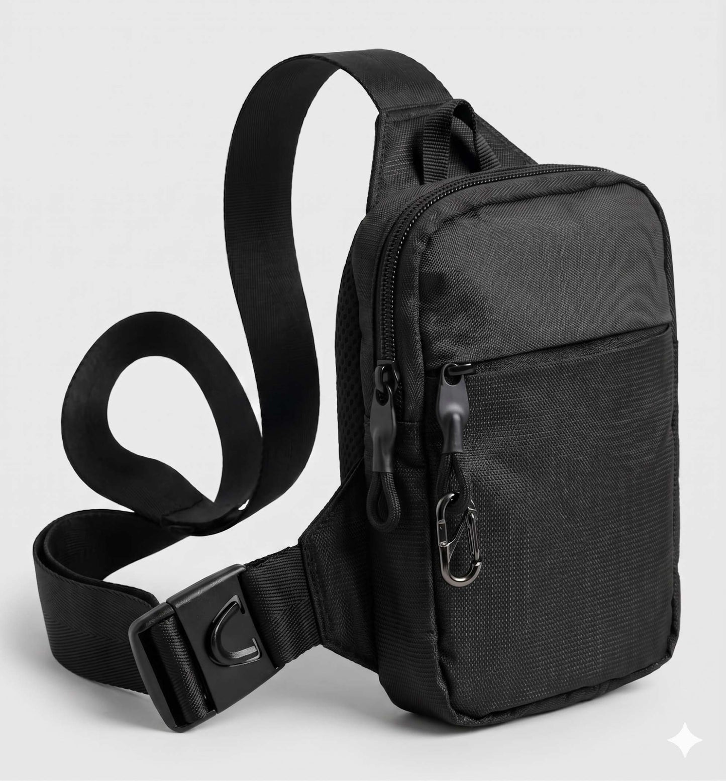 Anti-Theft Crossbody Travel Sling Bag - RFID Blocking & Weatherproof