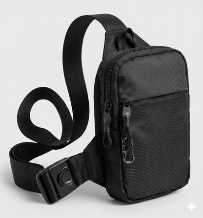 Anti-Theft Crossbody Travel Sling Bag - RFID Blocking & Weatherproof