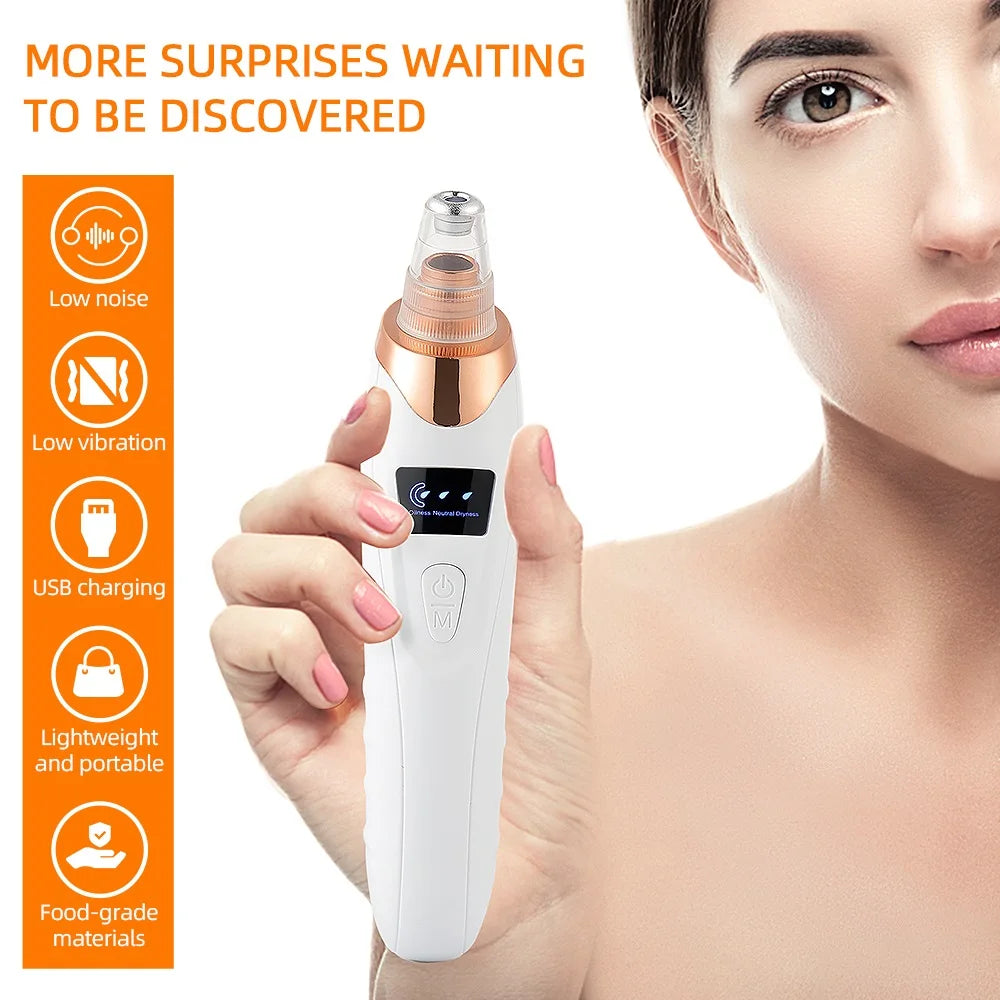 Electric Blackhead Remover - Vacuum Suction Cleaner