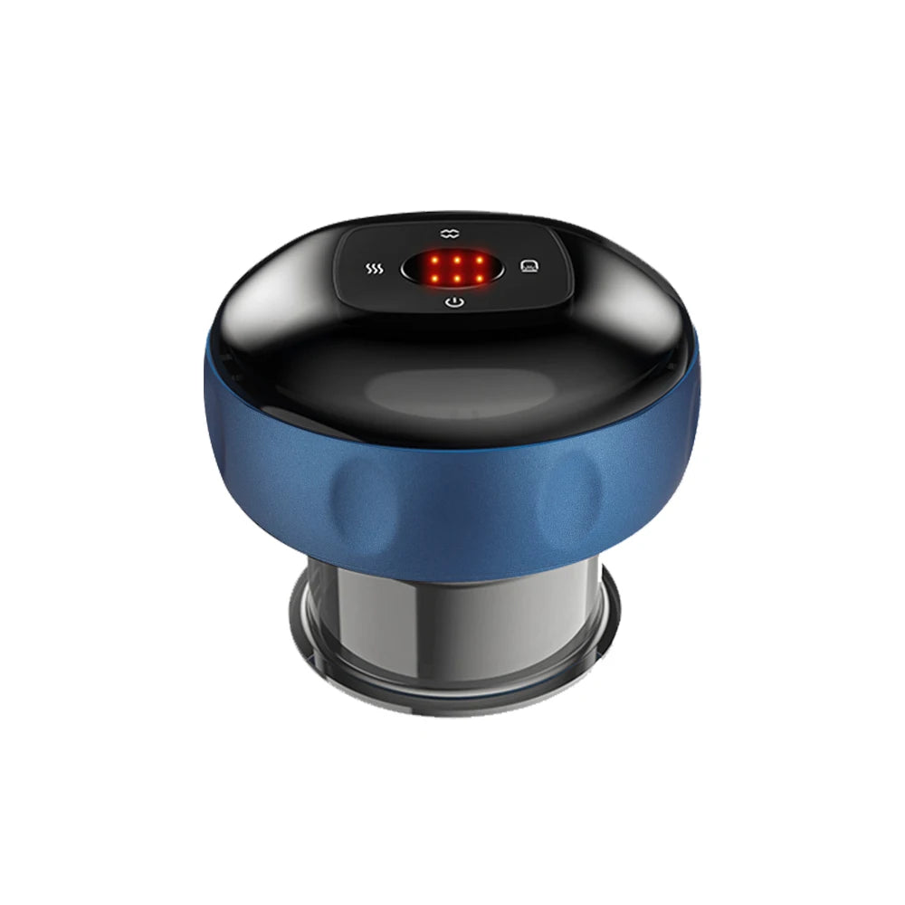 Smart Cupping Heating Massager - 6 or 12 Speed - LED & LCD