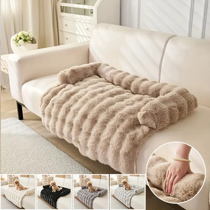 Waterproof Faux Fur Pet Rug