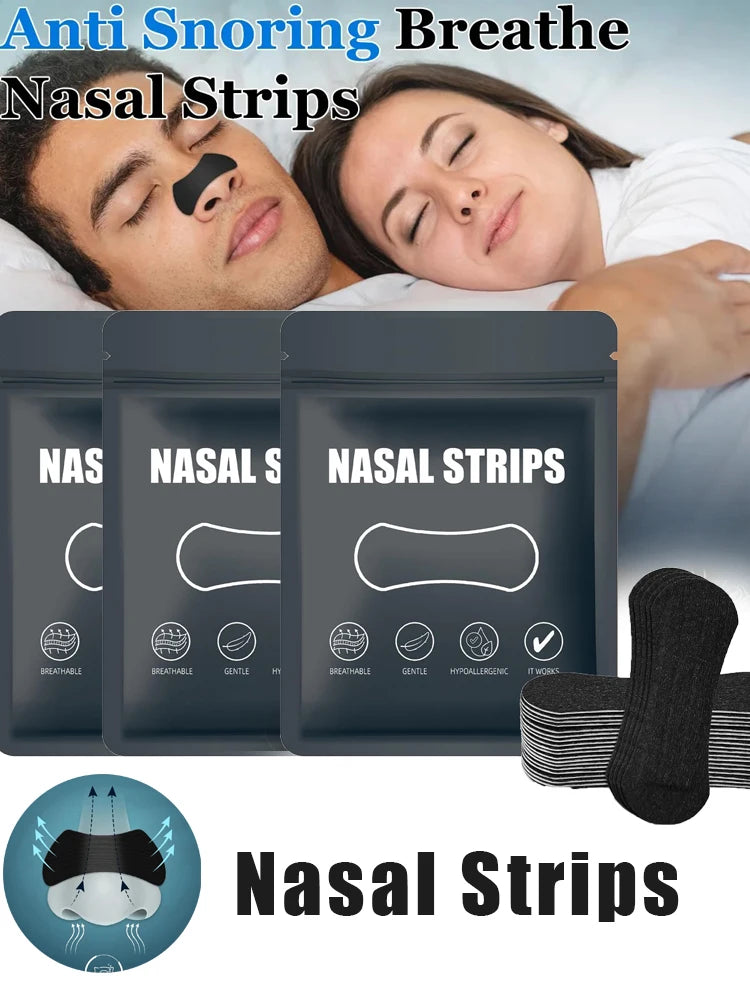 Anti-Snoring Nasal Strips - 30, 90 or 150 Pack