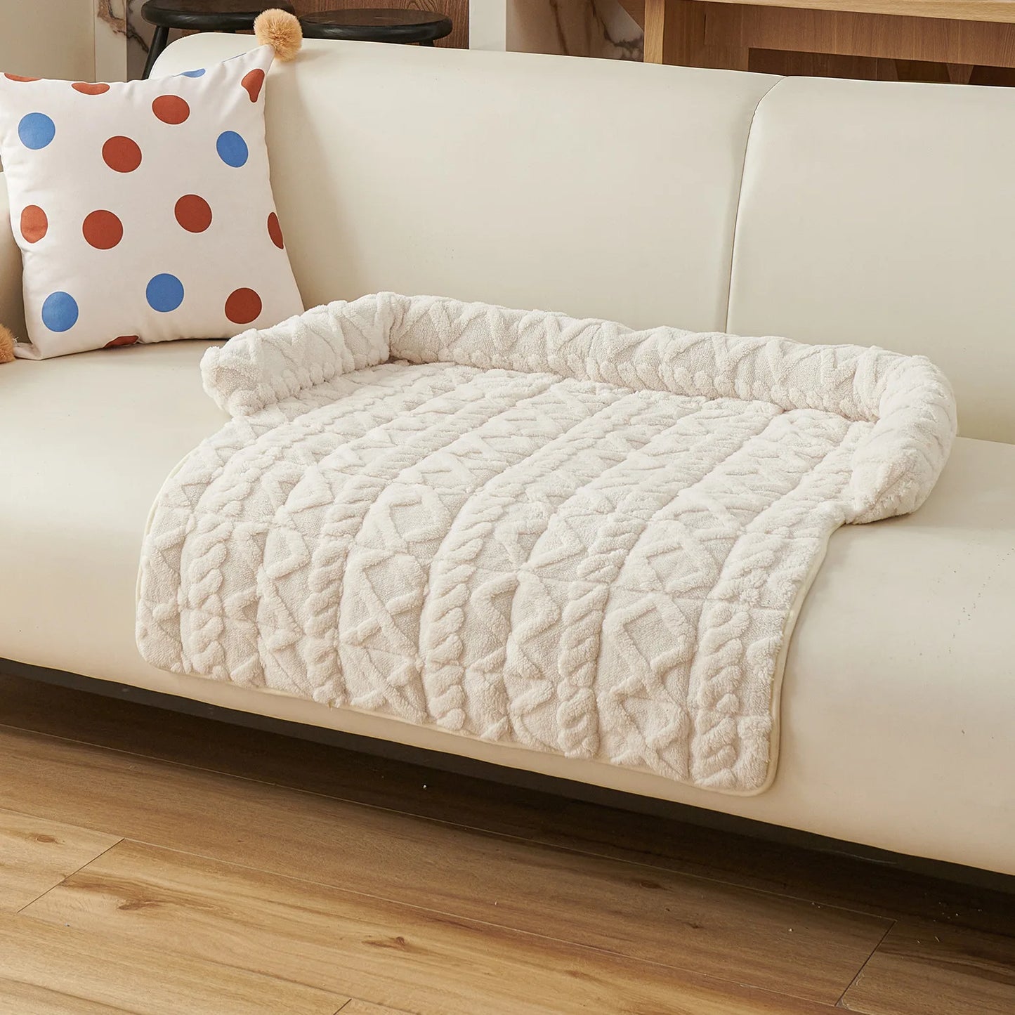 Waterproof Faux Fur Pet Rug