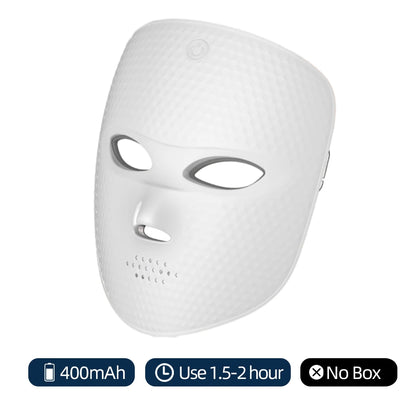 7-Color LED Facial Mask – Rechargeable Photon Light Therapy