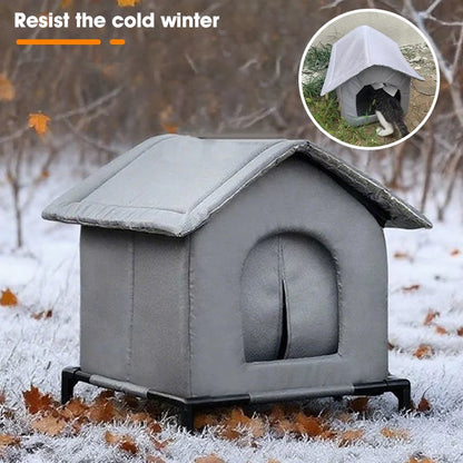 Insulated Cat House - Waterproof - Outdoor or Indoors