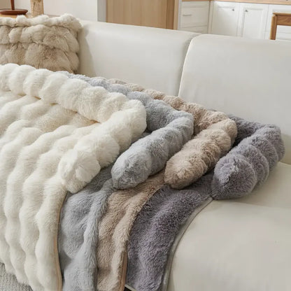 Waterproof Faux Fur Pet Rug