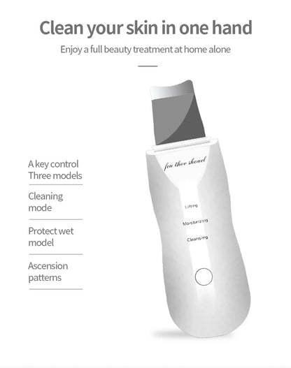 Ultrasonic Skin Deep Pore Vibrating Blackhead Scrubber