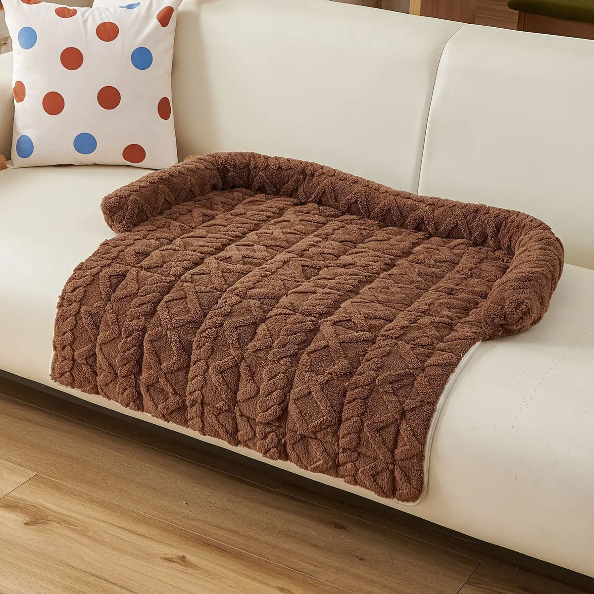Waterproof Faux Fur Pet Rug