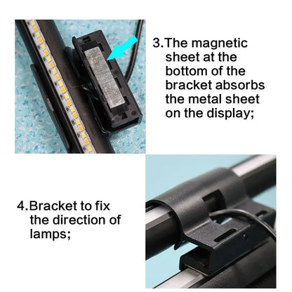 Desktop Monitor Light Bar – USB Powered, Auto-Dimming, Touch Control & RGB Colour Modes
