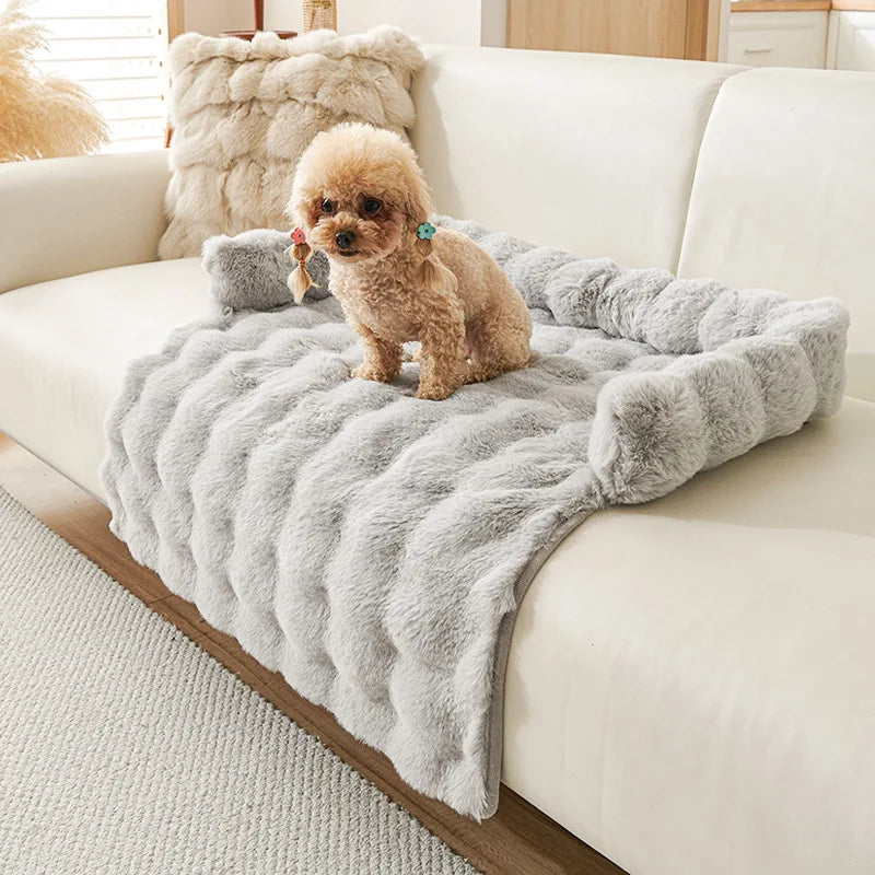Waterproof Faux Fur Pet Rug