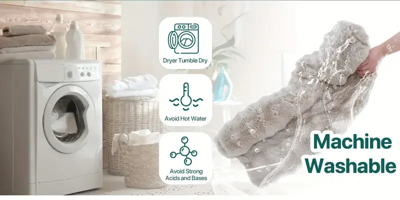 Waterproof Faux Fur Pet Rug