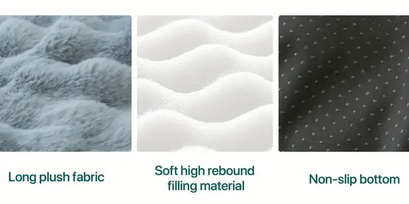 Waterproof Faux Fur Pet Rug