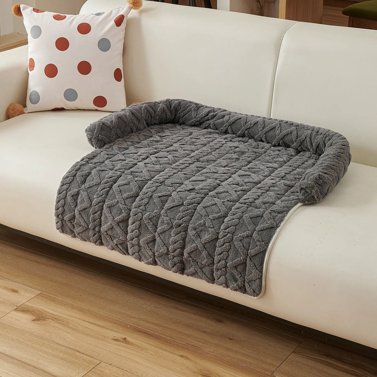 Waterproof Faux Fur Pet Rug