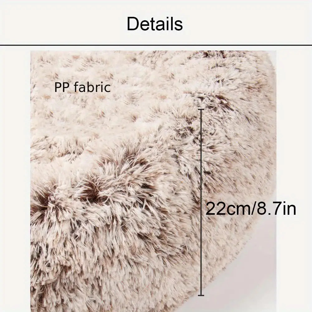 Luxury Claw Anti-Anxiety Plush Pet Bed