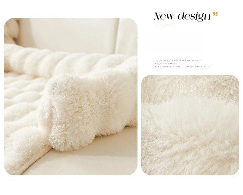 Waterproof Faux Fur Pet Rug