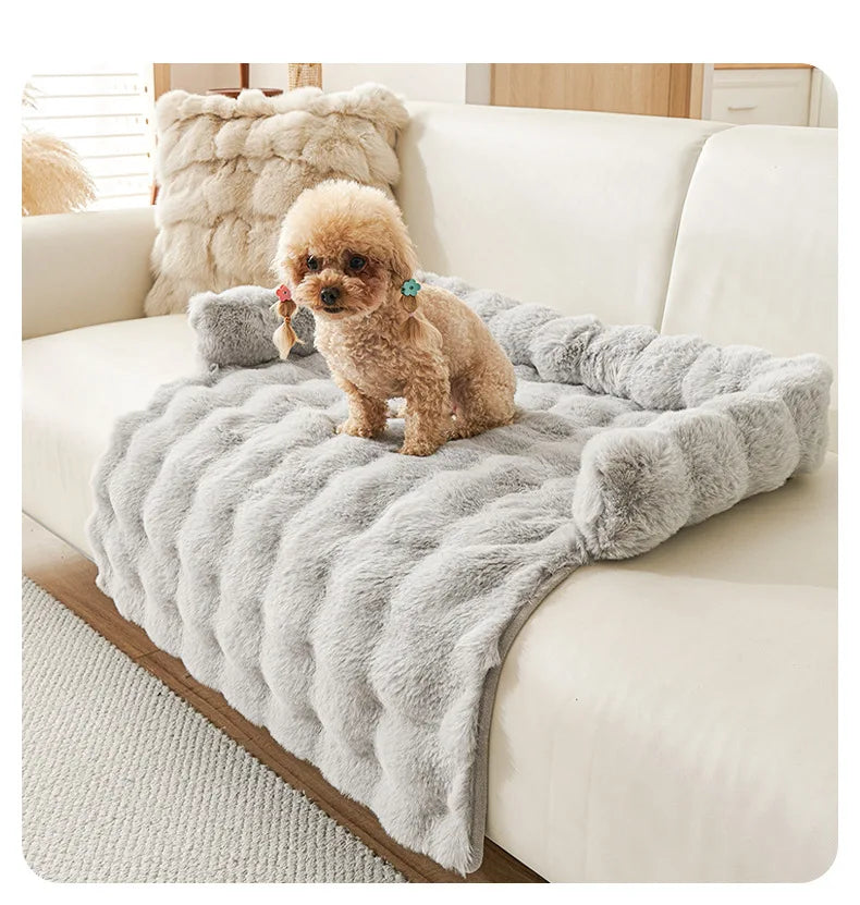 Waterproof Faux Fur Pet Rug