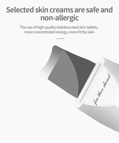 Ultrasonic Skin Deep Pore Vibrating Blackhead Scrubber