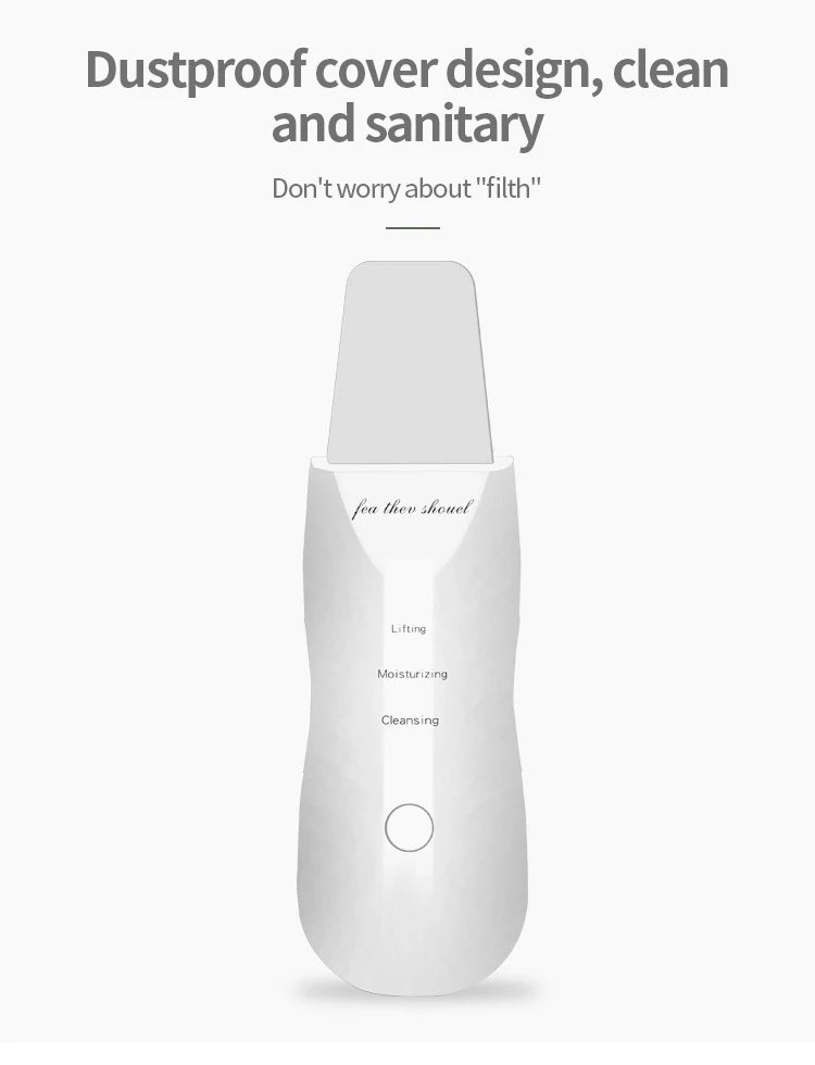 Ultrasonic Skin Deep Pore Vibrating Blackhead Scrubber