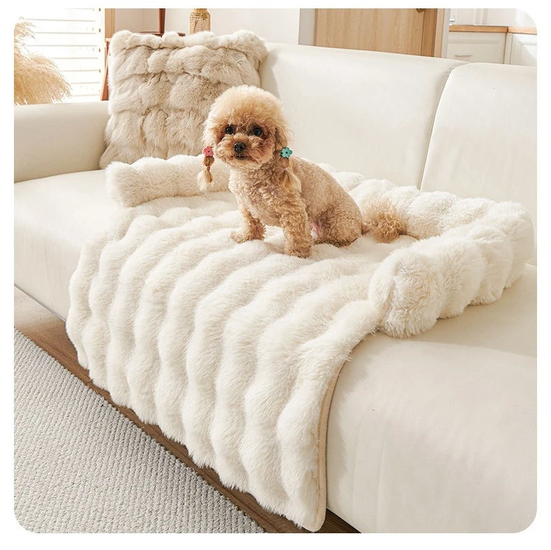 Waterproof Faux Fur Pet Rug