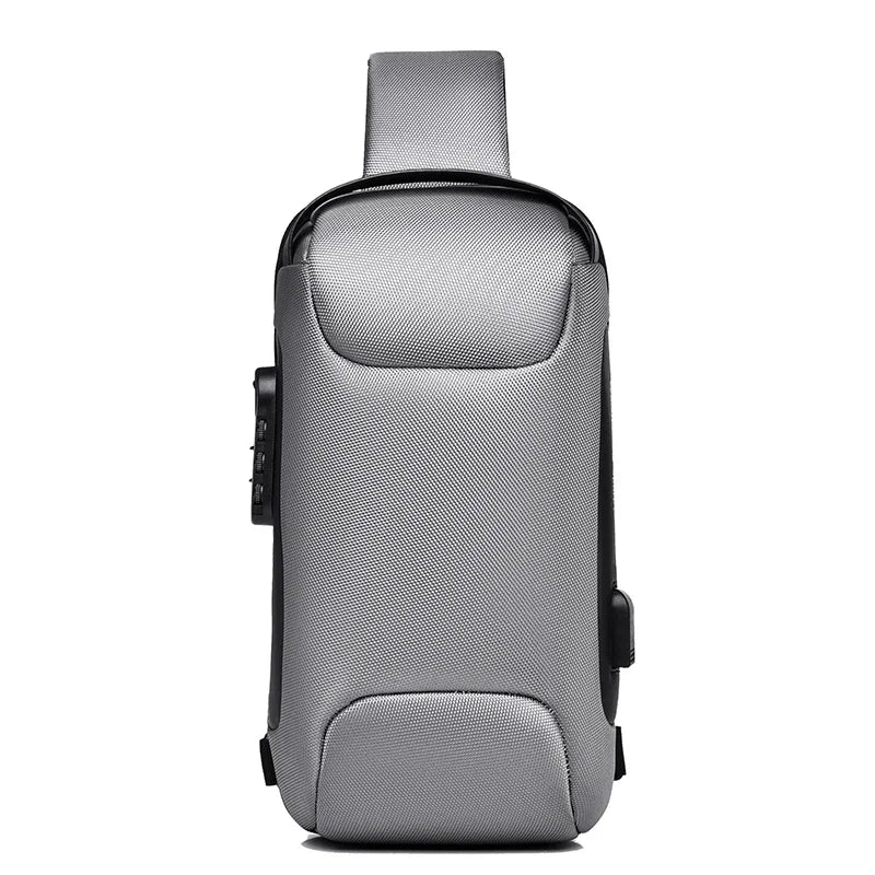 Anti-Theft Crossbody Travel Bag - Pickpocket-Proof Sling with USB Charging