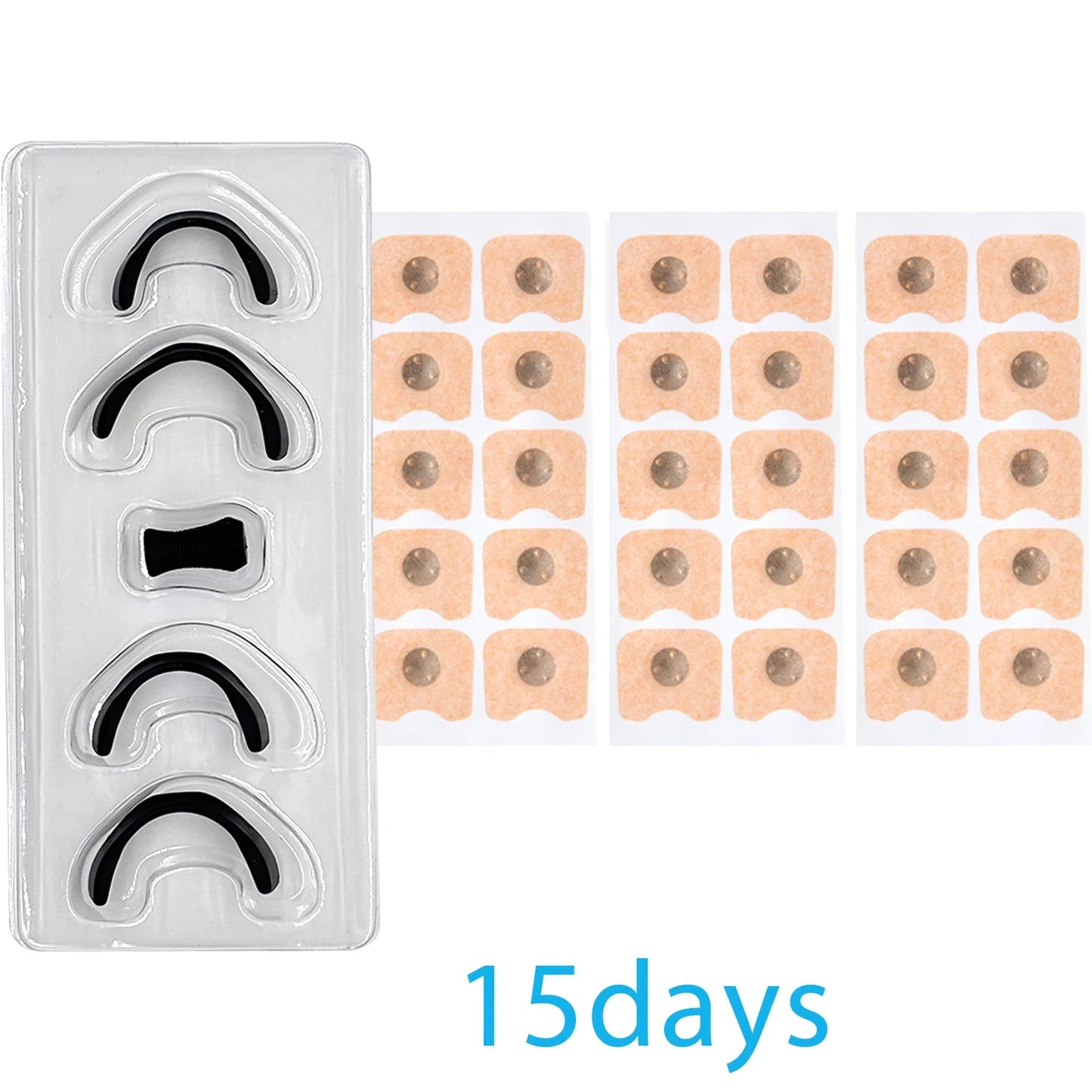 MaxFlow Magnetic Nasal Dilator: Anti-Snoring & Sports Airflow Kit - Refills