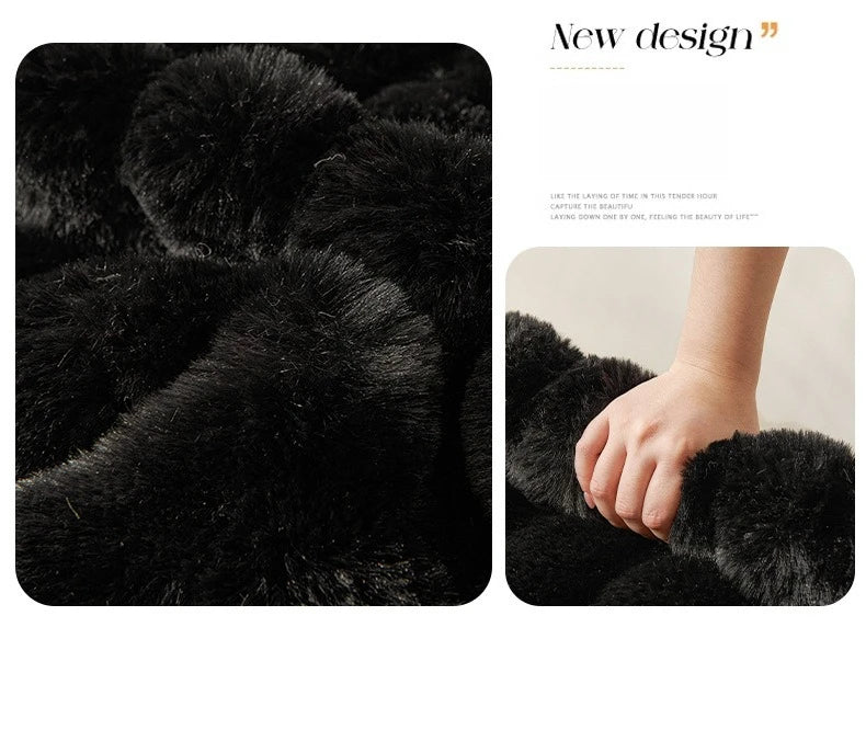 Waterproof Faux Fur Pet Rug