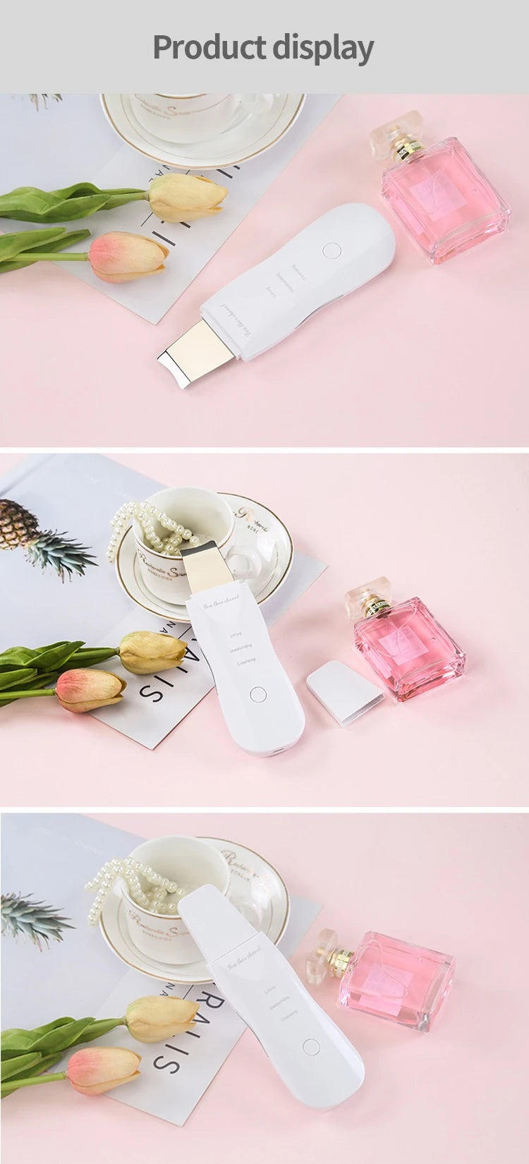 Ultrasonic Skin Deep Pore Vibrating Blackhead Scrubber