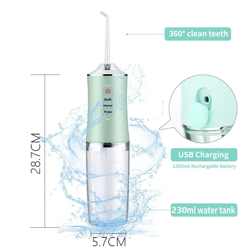 Rechargeable Cordless Teeth & Gum Water Flosser