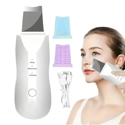 Ultrasonic Skin Deep Pore Vibrating Blackhead Scrubber