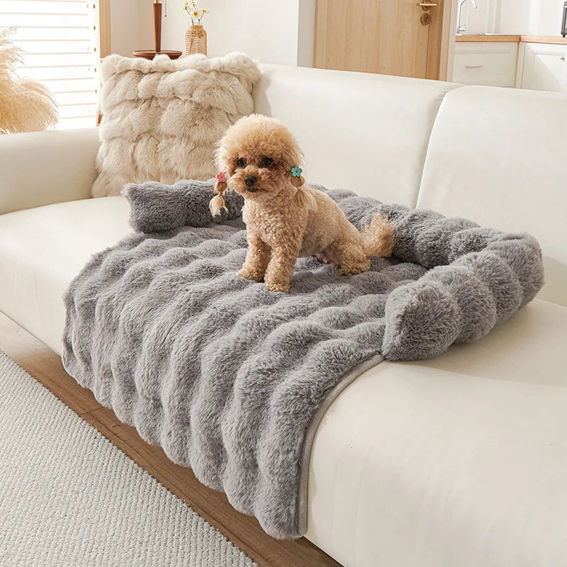 Waterproof Faux Fur Pet Rug