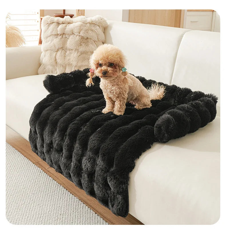 Waterproof Faux Fur Pet Rug